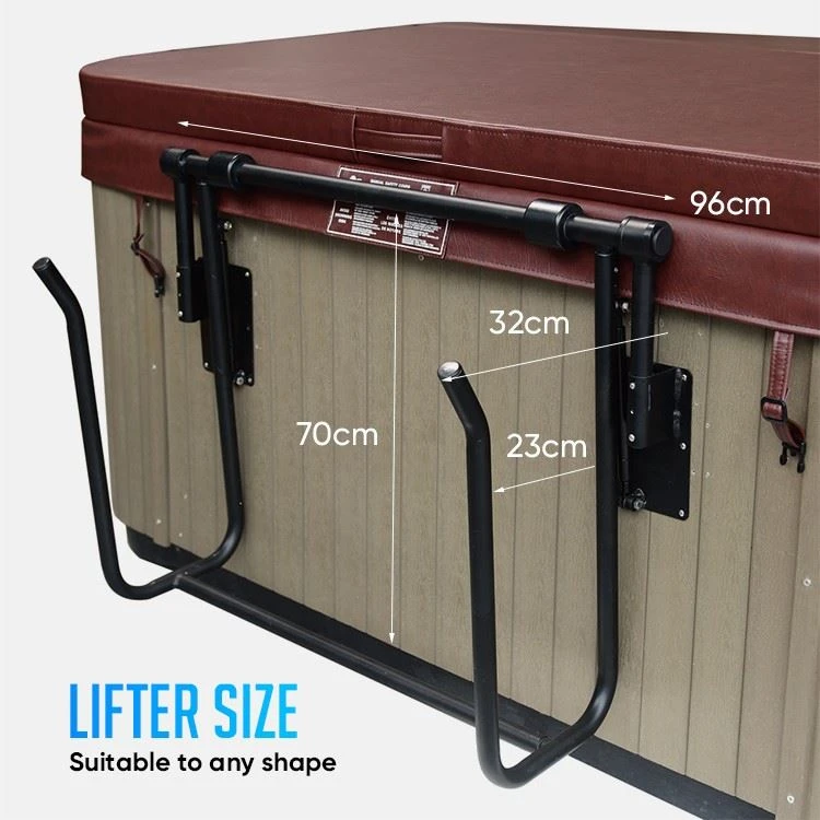 Aluminum SPA Cover Lifter: Air Spring Assist, Universal Fit & Effortless Single-Person Operation best