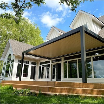 Sistema di copertura per pergola elettrica